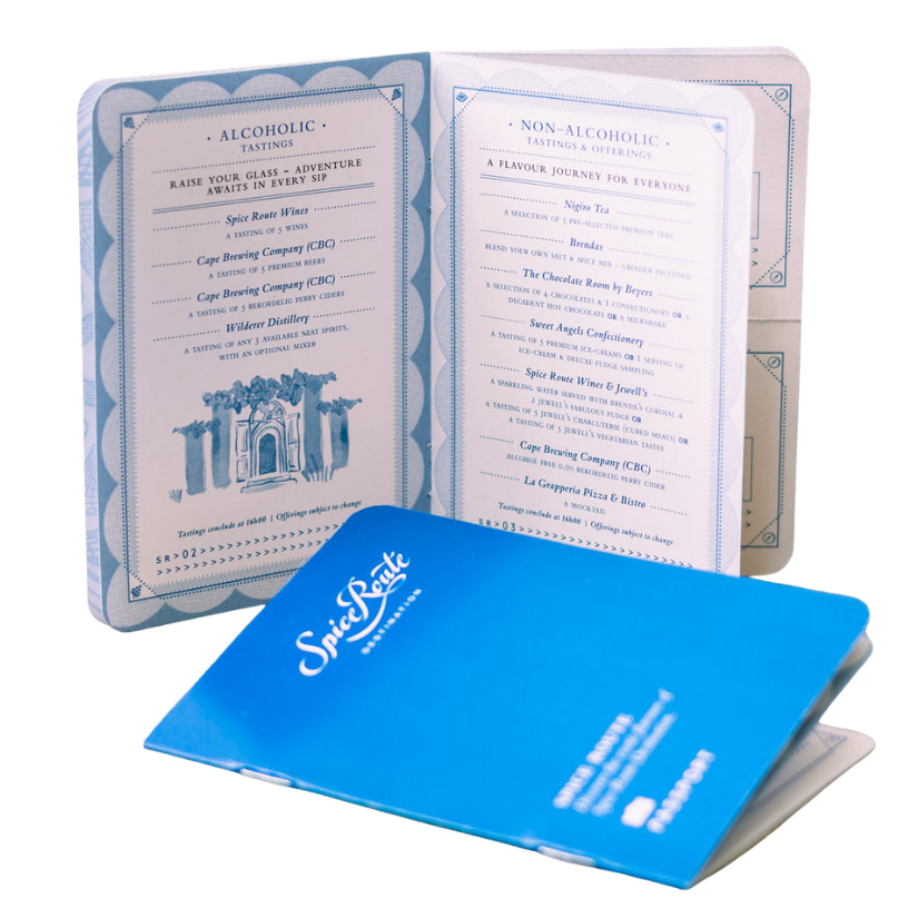 Spice Route Destination Tasting Passport